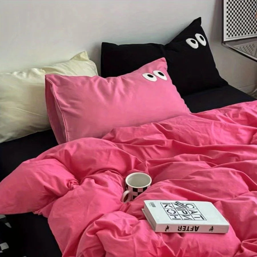 Big Eyes Home Bedding Set