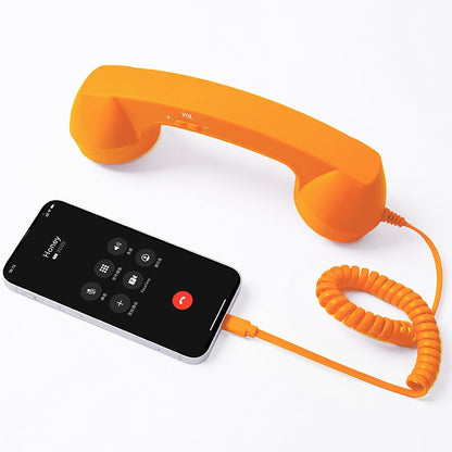 📞Retro Wired Telephone Handset for Smartphones | Vintage Style Phone Receiver