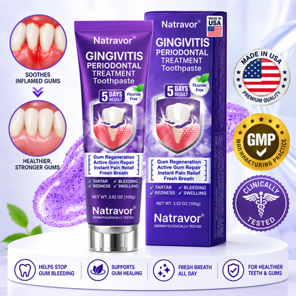 🦷𝐍𝐚𝐭𝐫𝐚𝐯𝐨𝐫® VioCore Bee Venom Gingivitis & Periodontitis Treatment Toothpaste