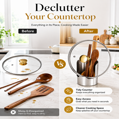 Transform Your Messy Countertop Into A Clean & Organized Kitchen