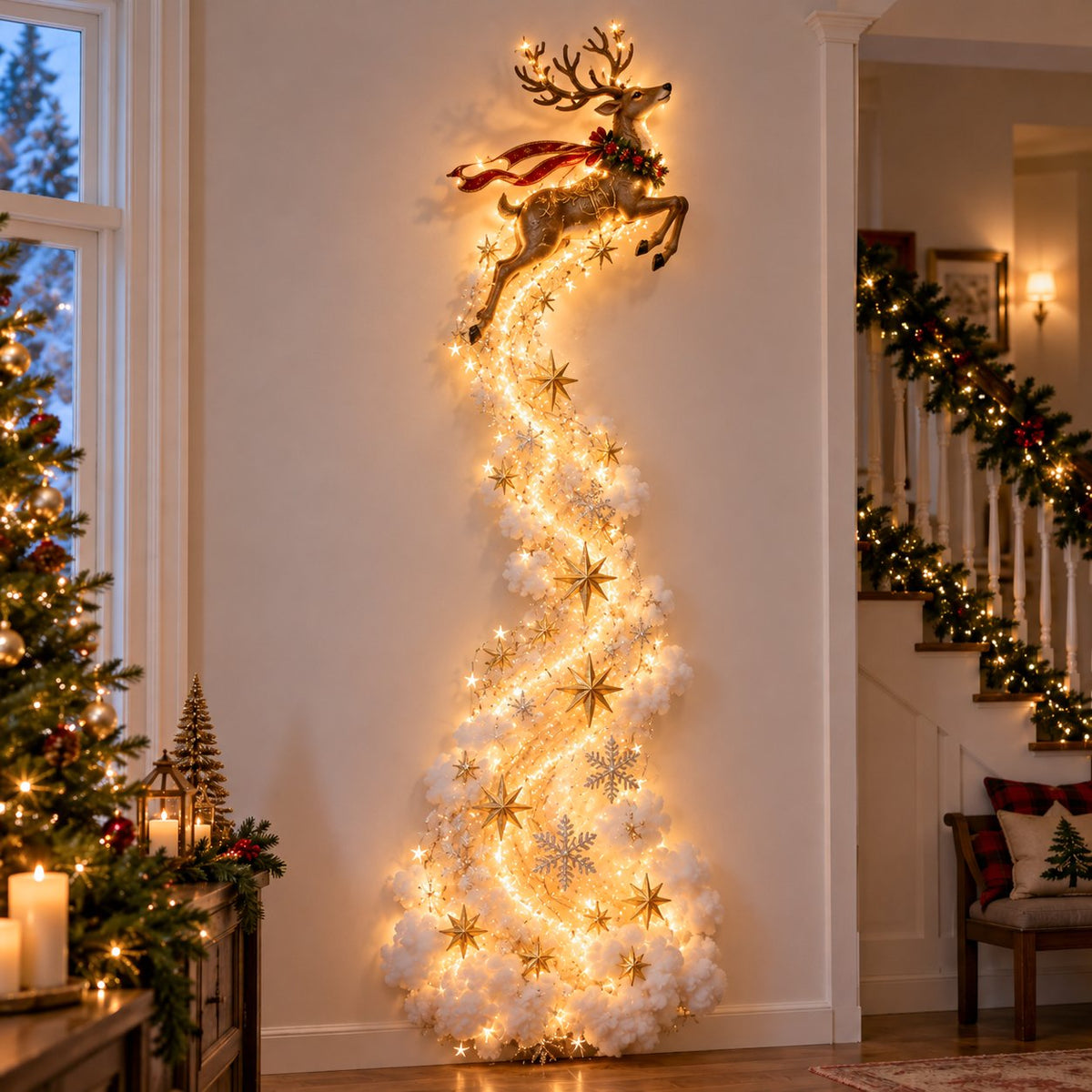 Christmas Magic Trail Wall Light
