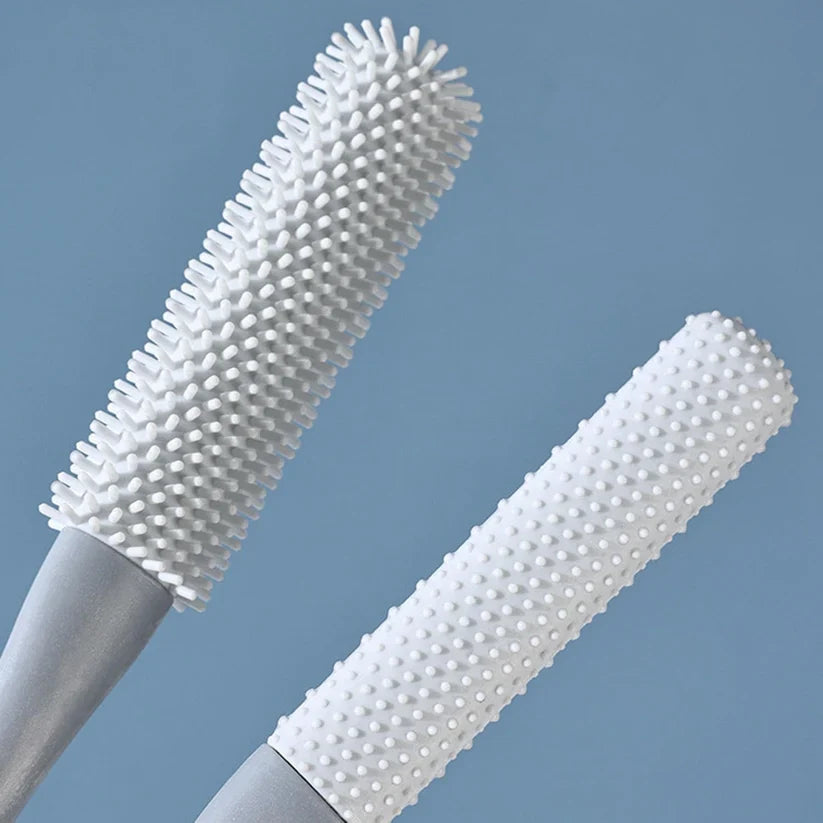 Long‑Handle Silicone Foot Cleaning Brush