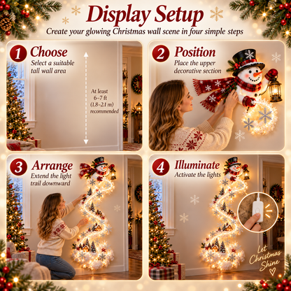 Christmas Magic Trail Wall Light