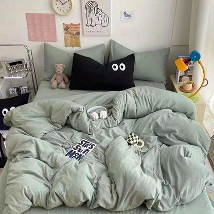 Big Eyes Home Bedding Set