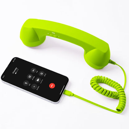 📞Retro Wired Telephone Handset for Smartphones | Vintage Style Phone Receiver