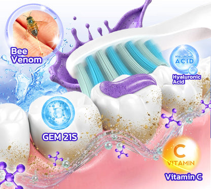 🦷𝐍𝐚𝐭𝐫𝐚𝐯𝐨𝐫® VioCore Bee Venom Gingivitis & Periodontitis Treatment Toothpaste