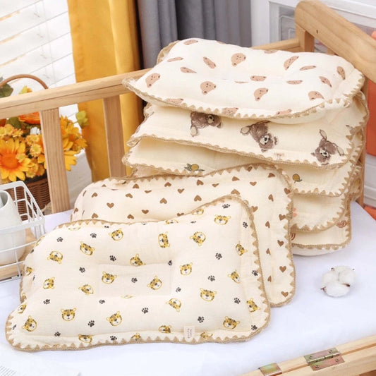 Cartoon Animal Baby Breathable Pillow
