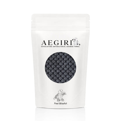 Aegiri Exfoliating Antibacterial Shower Towel