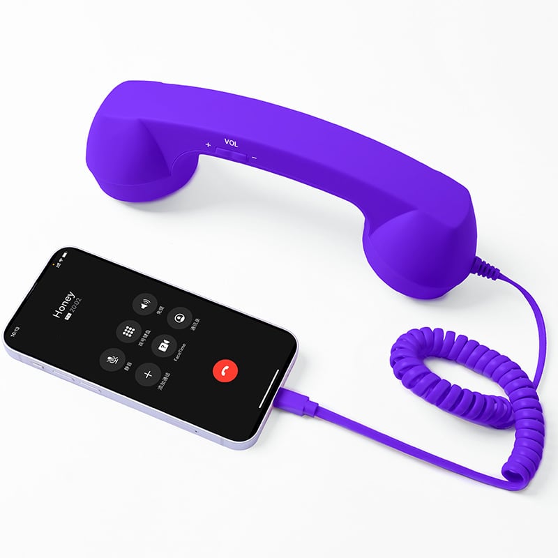 📞Retro Wired Telephone Handset for Smartphones | Vintage Style Phone Receiver