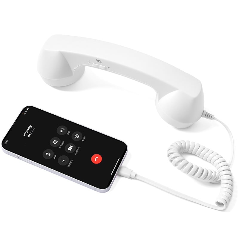 📞Retro Wired Telephone Handset for Smartphones | Vintage Style Phone Receiver