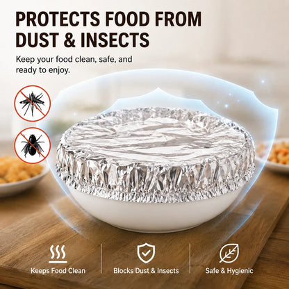 🧑‍🍳50K+ SOLD!✨ 💝Aluminum Foil Heat-retaining Cover (50pcs)