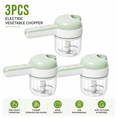 ⚡ Elorysa™ 4-in-1 Electric Vegetable Chopper — Prep Meals in Seconds