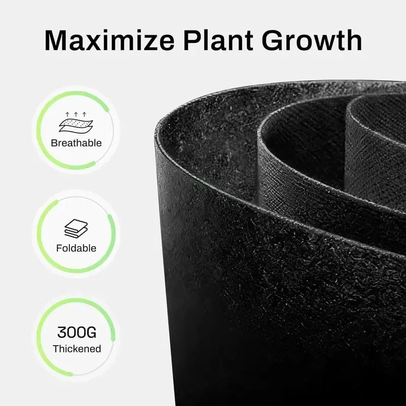 🌱 Elorysa 5-Gallon Grow Bags — Healthier Roots, Better Drainage & Easier Growing