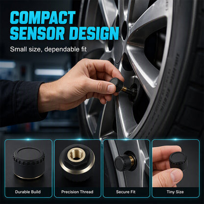🚗 Wireless Tire Pressure Monitor – Real-Time Tire Tracking